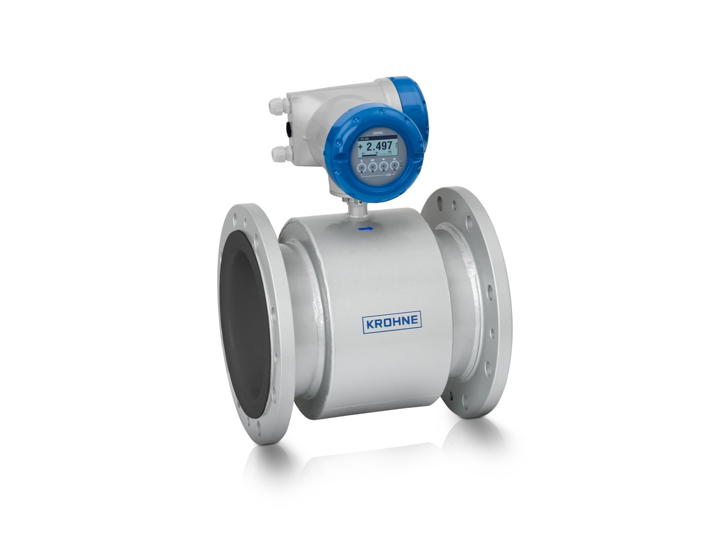 Caudalímetro electromagnético OPTIFLUX 2400 4–20 mA 6 DN10 24VDC ATEX IECEx NEPSI