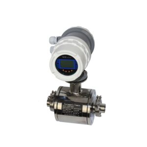 Flujómetro Electromagnético Sanitario Tri-Clamp 4–20 mA 1.5 DN10 24VDC Acero SS316L CIP SIP